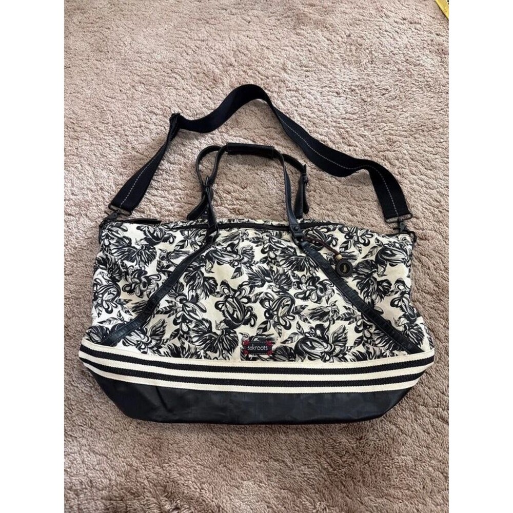 Sakroots Artist Circle Soft Duffel Weekender Carryon Travel Bag
